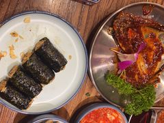 -明洞阿姨·韩式酱蟹烤肉·创意料理(三元桥店)