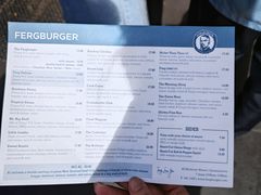 菜单-Fergburger(皇后镇店)