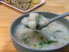 生鲜乌鱼片粥-粥传(太古里店)