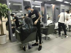 -INS羽毛接发·巴黎画染