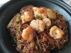 鲍汁干捞金沙粉丝煲-俏江南天津时尚曲艺主题餐厅(马场道店)