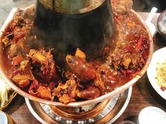 -超越炭火牛蛙火锅鸡(河东店)