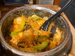 -明洞阿姨·韩式酱蟹烤肉·创意料理(三元桥店)