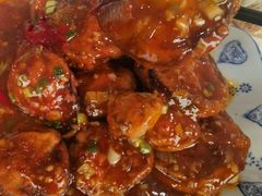 鱼香茄饼-天回镇何氏豆腐(总店)
