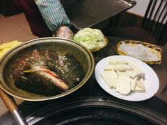 -姥家大锅台水库渔家