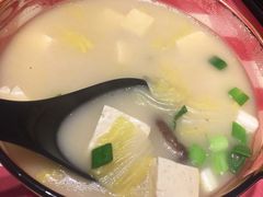 鸡汤小白菜炖豆腐-西贝莜面村(上海百联西郊店)