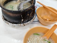 -长城砂煲田鸡粥