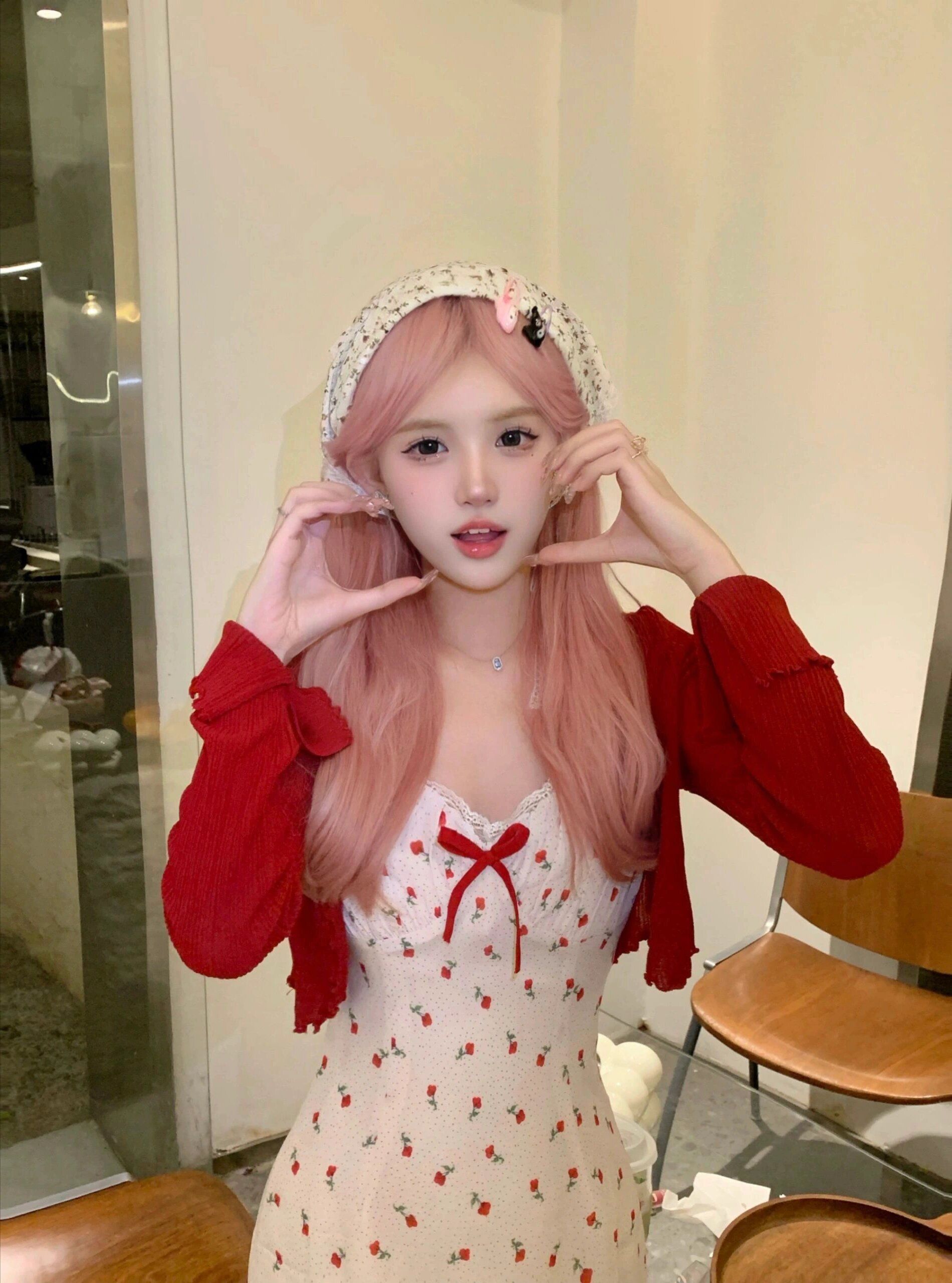 少女心爆棚的玫瑰粉金色,仙气十足超级可爱