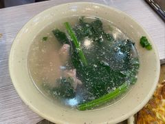 猪肝菠菜汤-圆宝台湾小吃(迎津街店)