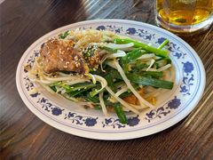 韭菜炒猪肝-拉面莊夢語＆中华料理八椿