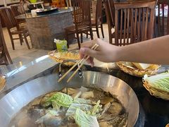-姥家大锅台水库渔家