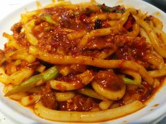 新疆炒米粉-楼兰古丽·新疆拌面·清真(华阳城店)