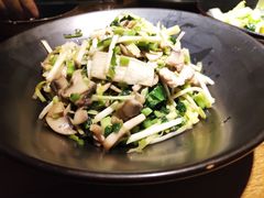 雪菜蘑菇肉片-金牌外婆家(苏州中心店)