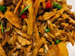 三层肉炒建瓯笋芽-四道菜·福建菜馆(新街口金鹰店)