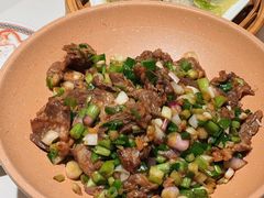 爆炒姜葱牛肉-稻香海鲜饭店(第一国际店)