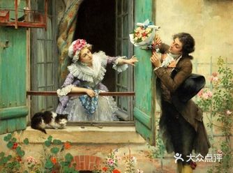 油画里的爱情你心动了吗？