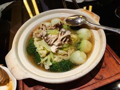 舞茸菇粉丝杂菜煲-北京四季酒店·采逸轩