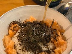 烟三文鱼茶泡饭-Retro Deli 茶泡饭