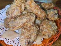咸蛋黄焗鸡翼-南记食粥坊·宵夜大排档(莲花总店)