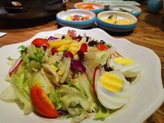 -明洞阿姨·韩式酱蟹烤肉·创意料理(三元桥店)