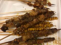 羔羊肉串-白仁仔· 活烤海鲜 宵夜(豫园店)