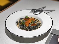 海胆三文鱼籽竹炭乌冬-PEKO PEKO(海之恋商场店)
