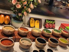 自助调料区-非烤勿扰自助烤肉(阳江百利广场店)