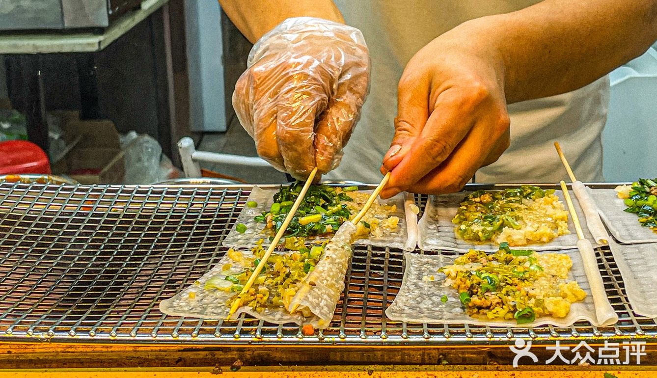 潮汕烤粿条71第一次吃,有意思