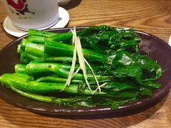 姜丝白灼芥兰-广东道至正餐厅(区庄店)