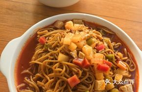 Sheep Blood and Tofu Sauce Hela Noodles