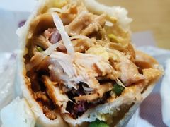 霸王卷膜（鸡腿肉&nbsp;卤蛋&nbsp;主菜）-卷五味·李老二卷馍(学则路店)