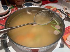 招牌清汤锅底-左庭右院鲜牛肉火锅(环球港店)