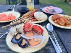 -JW万豪厨房餐厅·滨海草坪烧烤·海鲜·海景(三亚绿发山海天JW万豪酒店)