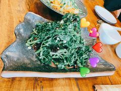 凉拌山野菜-沣峪鱼庄