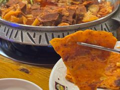 泡菜饼-喇喇排骨火锅·传统韩式脊骨汤(望京西园总店)