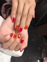 -手牵手美甲