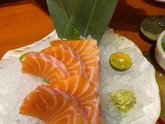 三文鱼刺身-有喜屋·烧鸟·居酒屋(三钢里店)