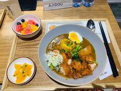 炸鸡块咖喱乌冬面-池奈·咖喱蛋包饭(熙地港店)