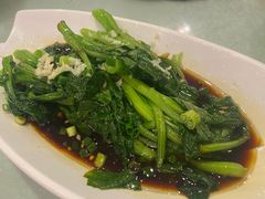 白灼菜心-老幺泉水鸡
