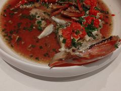 梭子蟹蒸肉饼-玫瑰厅上海菜(兴国路店)