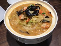 龙虾汤炖白菜-将相和·海鲜蒸饺大连菜