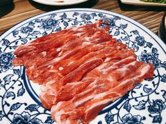 传统手切羊后腿-锅十二涮肉馆·鞭蛋锅