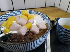 招牌芋泥かき氷-WONDER ICE 萬得冰田(建設路总店)