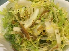 丁香鱼拌苦菊-德缘烤鸭店(大栅栏店)