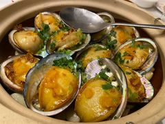 黄椒XO酱啫大连鲍-麒茗餐厅·粤菜·宴会厅·海鲜(锦绣路店)