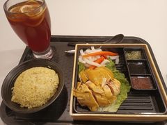 海南鸡拼酱油鸡饭-大家乐(广州天河城六楼店)