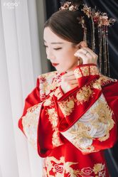 点击看大图 -藤薰定制中式嫁衣礼服旗袍店
