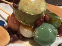 七喜糯米丸子冰淇淋-有喜屋·烧鸟·居酒屋(三钢里店)