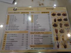 菜单-Old Town White Coffee(gateway@klia2)