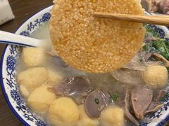 豆腐果-小潘记鸭血粉丝汤